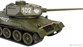 Tank T34 1:43 zelený - 5