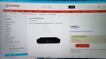 Lumin M1 - zosilňovač so streamerom - 1/3 ceny - 5