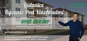 Predaj - 3 izbový byt v novostavbe v obci Ludanice - ID 138- - 5