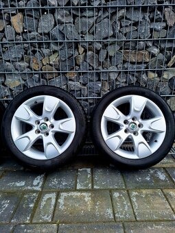 ORIGINÁL SADA DISKOV ŠKODA 5x100 R15 - 5