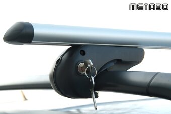 MENABO strešný nosič BRIO 1200 + nosic na lyze gratis - 5