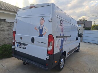 Fiat Ducato 2.3.JTD multijet, kúpené v SR L3H2 bez adblu - 5