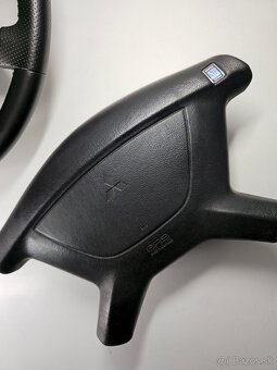Kožený volant mitsubishi - 5