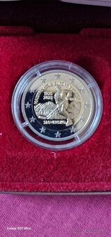 2 eurové mince proof - 5