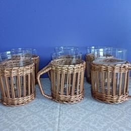 Úľuv-poháre v košíku, taniere, misky... na doplnenie - 5