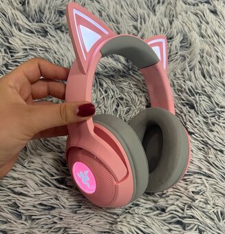 🎧 Razer Kraken Kitty V2 BT - Quartz Edition 🎀 - 5
