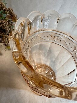 Vaza uranova rosalinove sklo - 5