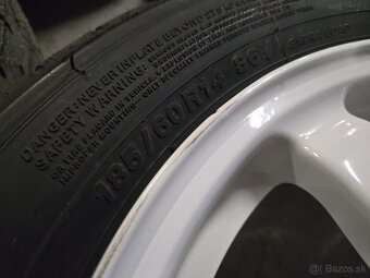 4x Semislick pneu 185/60r14 - 5