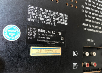 Technics RS 1700 Auto Reverse - 5