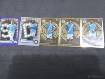 Predám nové futbalové karty Manchester city - 5