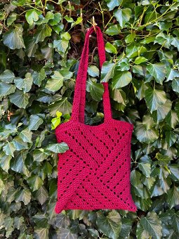 Háčkovaná taška - 5