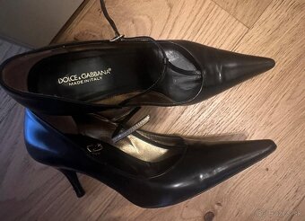Dolce & Gabbana kožené lodičky - 5
