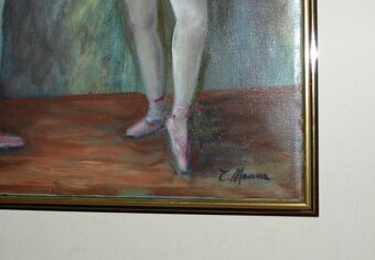 🎨 "Baletky" - Antonio Manna - Olejomaľba - 5
