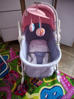 Kinderkraft 5v1 kolíska, postieľka, - 5