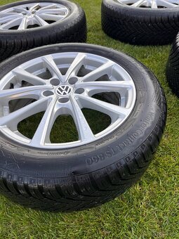 5x100 R16 orig. VW s pneu Continental - 5