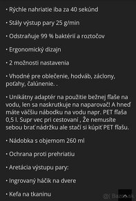 Ručný naparovač odevov - 5