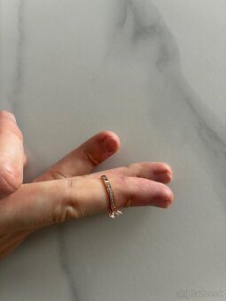 Zásnubný prsteň s lab-grown diamantmi Fuena - 5