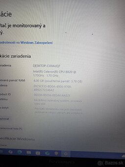Predám Notebook Lenovo B580 - 5