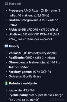 Lenovo Legion Go vymenim za PS5 - 5