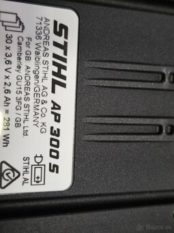 Stihl baterie AP 300 S original zaruka - 5