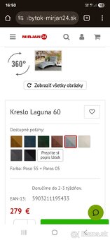 Leňoška, kreslo - 5