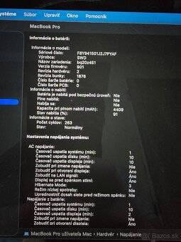 Macbook Pro touchbar 32gb ram 1tb ssd disk v Top stave velmi - 5