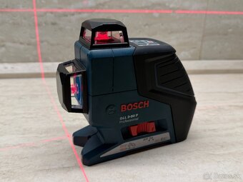 Bosch GLL 3-80 C – čiarový laser 3× 360° - 5