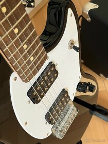 Fender Squier Bullet Mustang HH IL Black + Vybavenie Komplet - 5