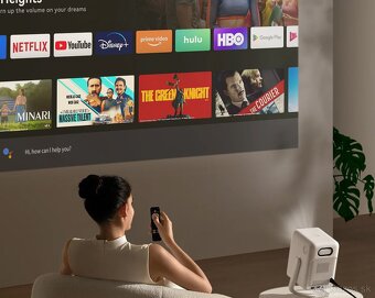 Wanbo T2 Ultra čistonový kompaktný projektor so 140″ - 5