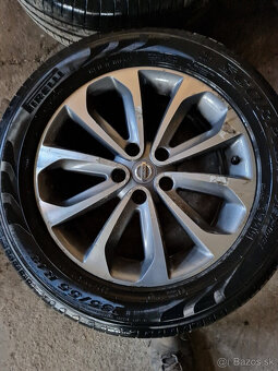 Predám elektrony, kolesa Nissan quaskai 235/55 R18 aj R17 - 5