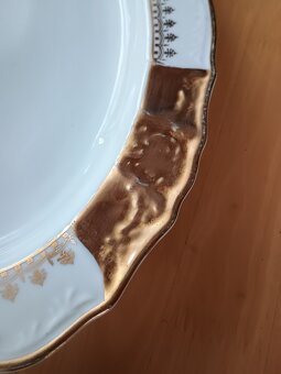 Porcelánová servírovacia misa. - 5