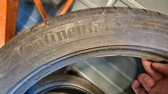 Predám letné pneumatiky Continental 255/40 r20 - 5
