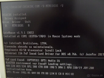 Predám desktop PC 386-16 MHz - 5