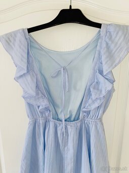 Shein bledomodre saty velkost S - 5