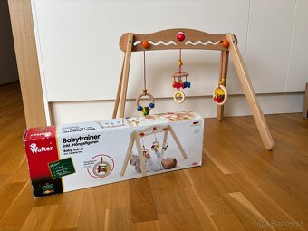 Kvalitná drevená hrazda pre bábätká zn. Walter - 5