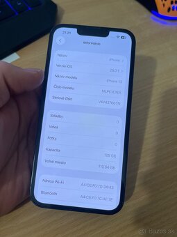 iPhone 13 128gb nová batéria - 5