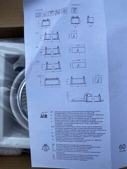 zápustné stropné LED svietidlo / svietidlá - 5