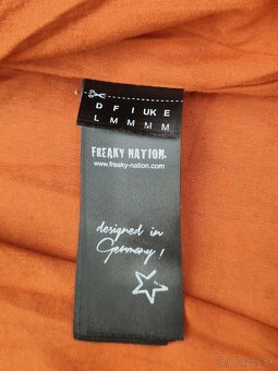 Pánská kožená bunda Freaky Nation velikost L - 5