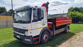 Mercedes-Benz Atego 1222 sklápač trojstr + hydraulická ruka - 5