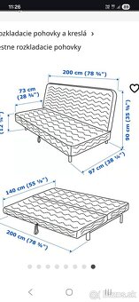 Rozkladacia posteľ Beddinge - 5