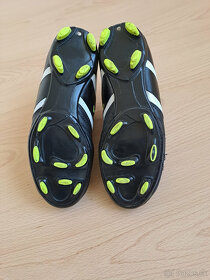 Športová obuv – čierno zelené kopačky - 5