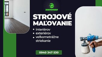 Strojové maľovanie, montáž sadrokratónových podhľadov… - 5
