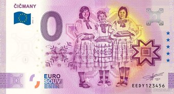 0 € / 0 euro souvenir bankovky 2022 - 5