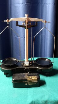 Starožitné laboratórne váhy bakelitové - 5