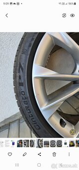 Hliníkové disky + pneu originál Audi A5 - 5