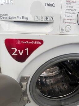LG práčka so sušičkou - 5