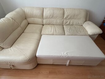 Rozkladacia sedačka s taburetkou - 5