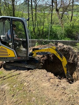 Výkopové práce Wacker Neuson ET18 - 5