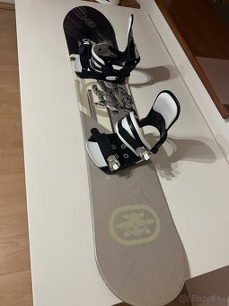 📣 Predám snowboard + viazanie + obal – 140 cm - 5