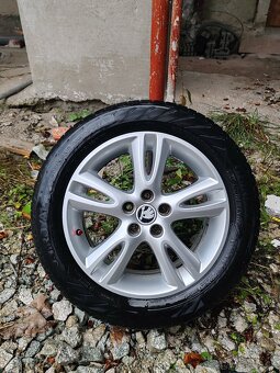 Alu disky R16 5x100 skoda vw seat - 5